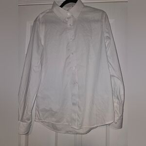 Womens Classic White Oxford Shirt